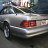 2000 MERCEDES BENZ SL600 SILVER