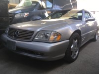 2000 MERCEDES BENZ SL600 SILVER