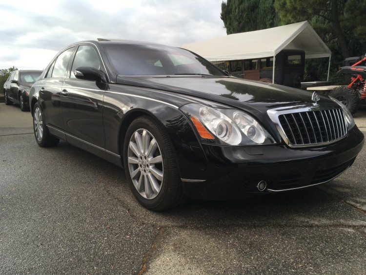2007 MAYBACH 57S BLACK