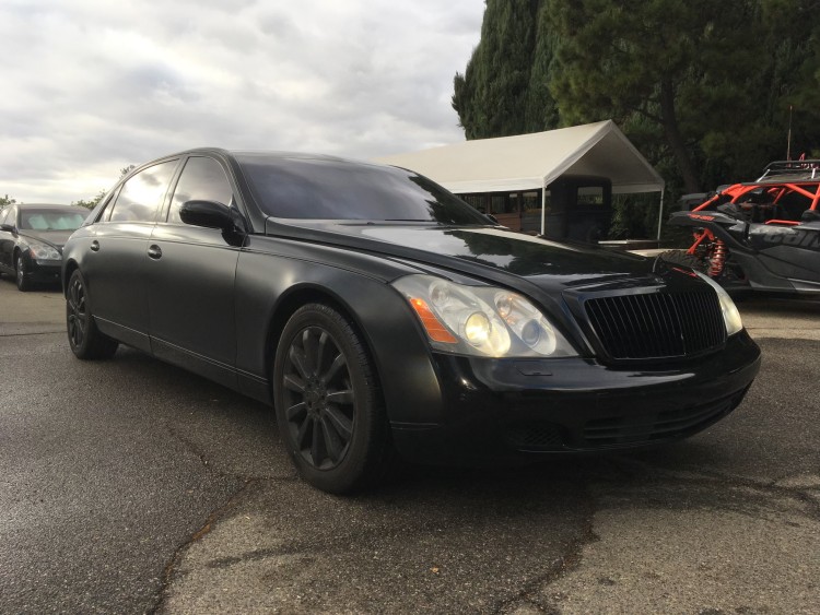 2005 MAYBACH 62 BLACK