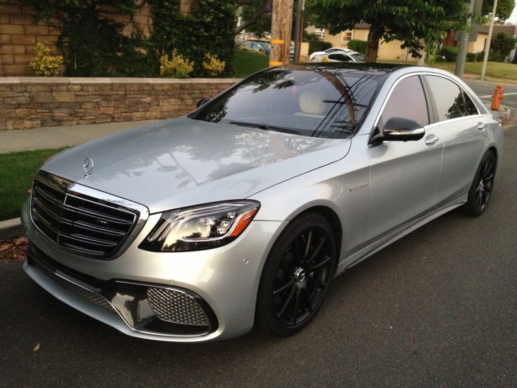 2019 MERCEDES-BENZ S65 SILVER